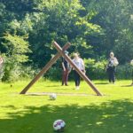 Fodboldgolf i skoven