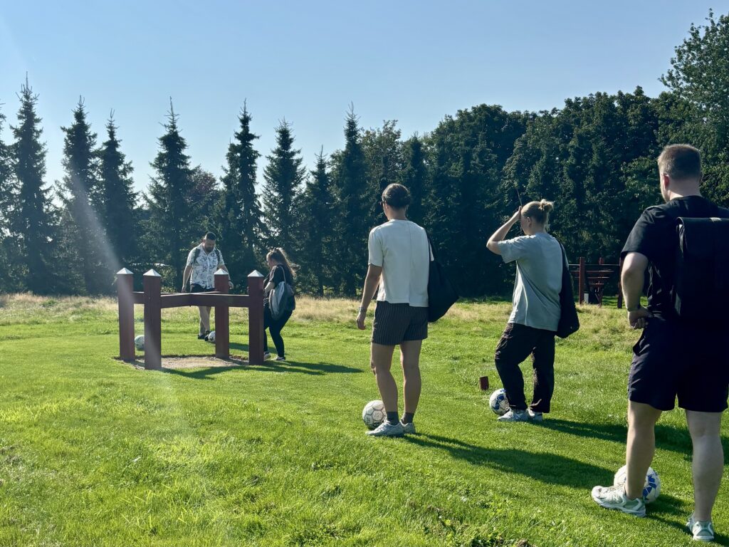 Fodboldgolf hygge