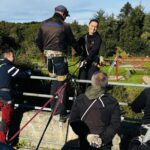 Klar til almindelig rappelling fra toppen